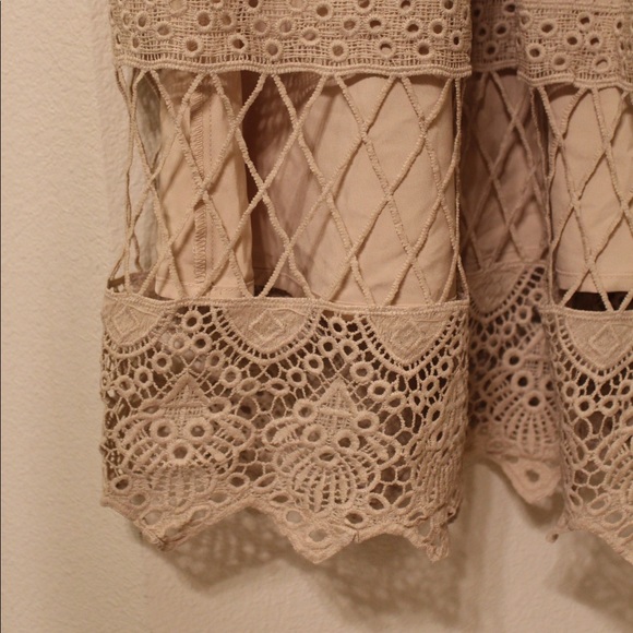 MODCLOTH Tan Midi Dress - Picture 5 of 6